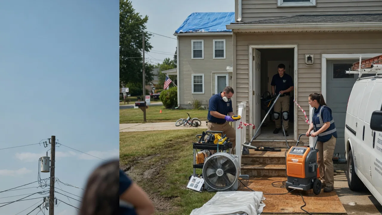 Water Damage Repair in La Crosse, IN near me